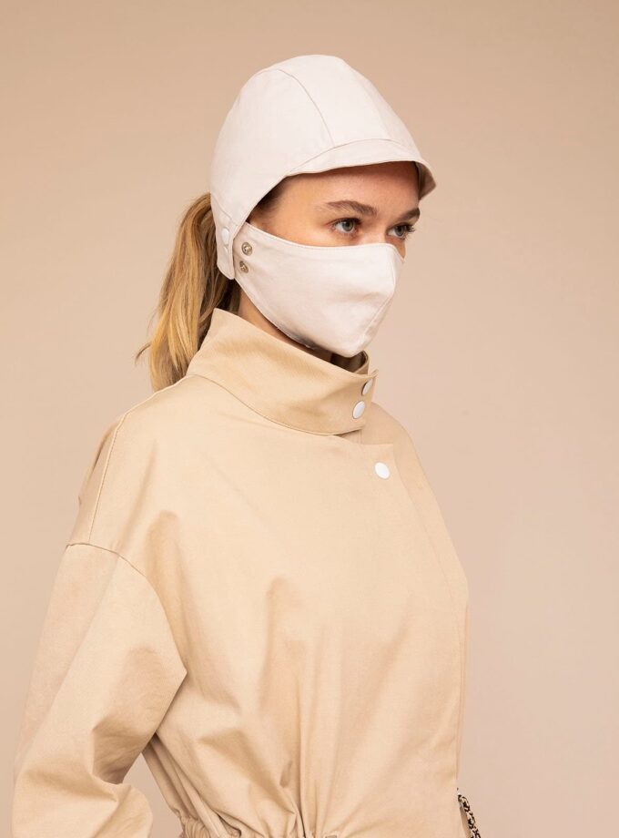 Cotton cap and mask